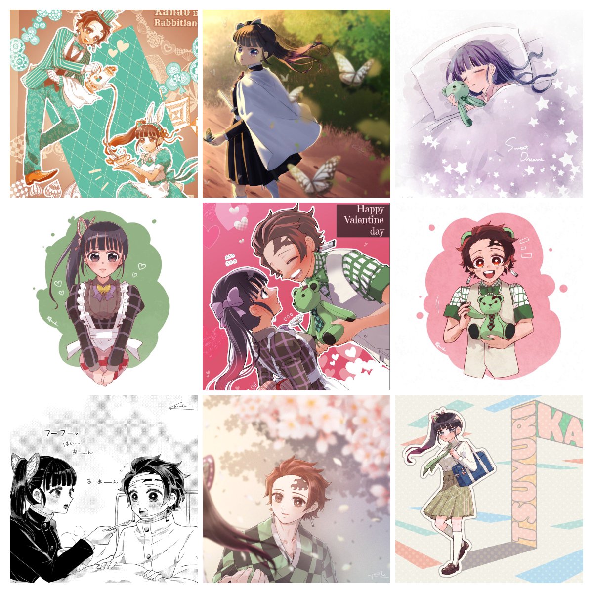#今月描いた絵を晒そう 
クマが多めwwありがとうございました!! 