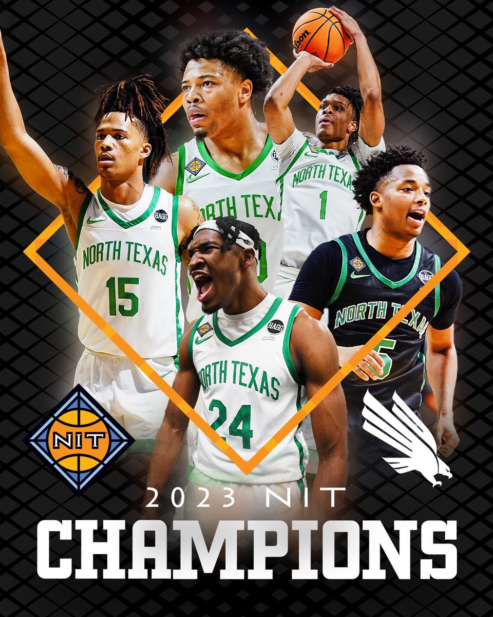 2023 NIT CHAMPIONS NORTH TEXAS! 🏆

<a href="/MeanGreenMBB/">UNT Basketball</a> | #NIT2023 | #NITMBB