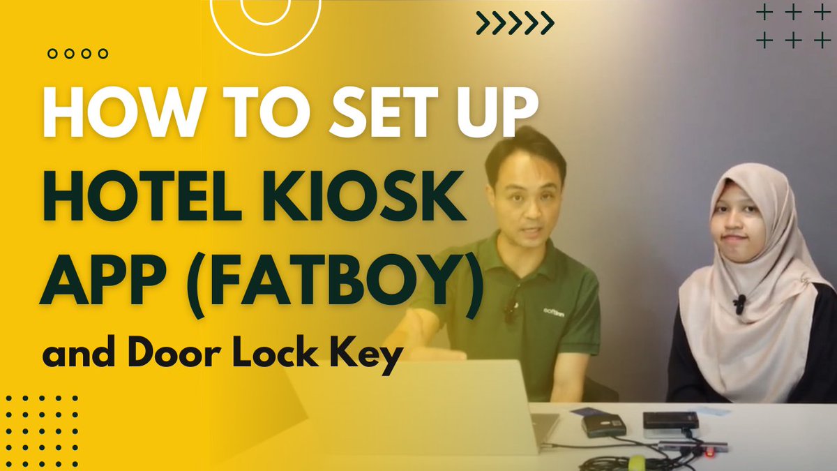 Learn how to set up the Hotel Kiosk App and connect with Hotel Door Lock using the FATboy app! This video will guide you through the entire process. #hotelautomation #hoteldoorlockkey #smarthotel

Watch it on our youtube channel: hubs.ly/Q01JMf850