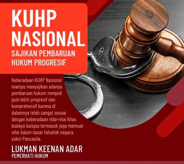 nttupdate12's tweet photo. KUHP nasional ini akan jauh lebih progresif dan nyata keberadaan nilai-nilai budaya dalam KUHP baru ini. 
#NTTDukungPengesahanKUHP
#KUHPUntukKemajuanIndonesia
#ReformasiHukumKUHP https://t.co/LtwjSTpbLA
