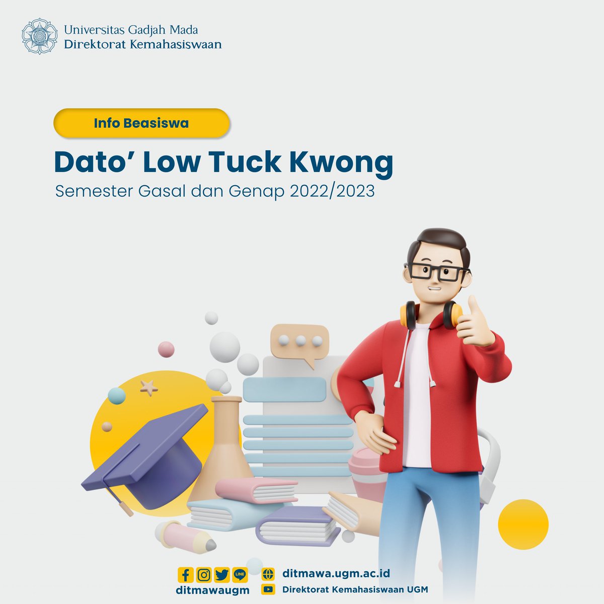 Ditmawa UGM on Twitter "[INFO BEASISWA] Halo Sahabat Ditmawa! Beasiswa