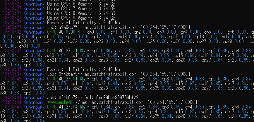 core_isgodsplan's tweet photo. 無事に再稼働いたしました🖥⚡
アドバイスくれた方ありがとうございました👏
#xcbmining @CoreCoinCC @CoreCoinMining https://t.co/OcCIFU2HTC