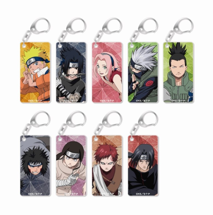 NARUTO検定 ナルト サスケ アクリルキーホルダー 2点セット 新品未使用 NARUTO検定 ナルト サスケ アクリルキーホルダー 2点セット 新品未使用