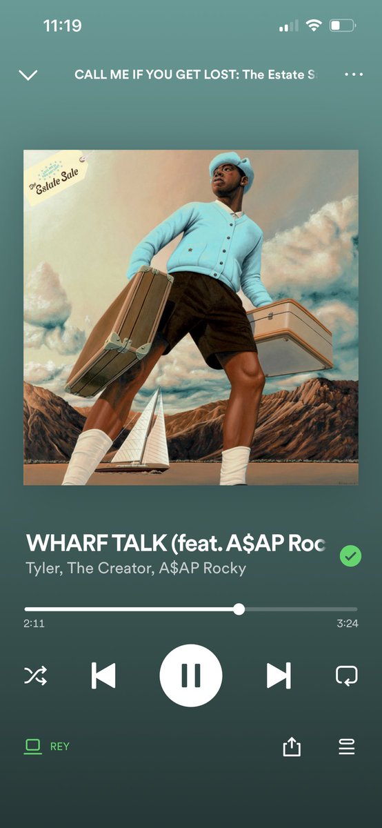 reyitrust's tweet image. how did wharf talk not make it on the og album this is literal art