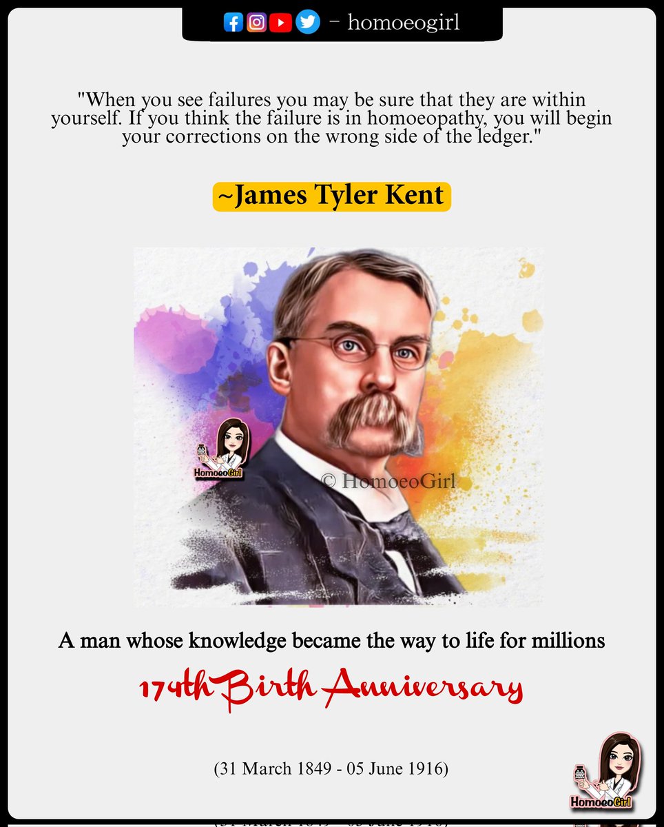 James Tyler Kent
Facebook:
m.facebook.com/story.php?stor…
Instagram:
instagram.com/p/CqcFmjRSMx4/…

#homoeopathy #homeopathy
