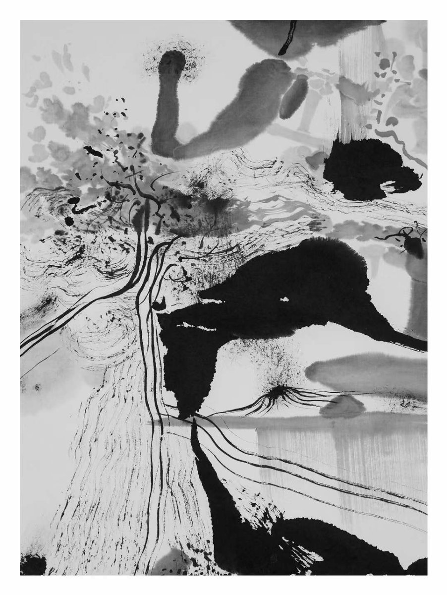 GardenArtof's tweet photo. The earliest abstract ink works bear the surreal brush and ink forms of Dalí. Abstraction can also incorporate connotations of multiple experiences, and be extended and interpreted.#abstract #artwork #Contemporary #ContemporaryArt #abstractpainting #abstractconcept #INK #inkwash https://t.co/UpdRedYcOQ
