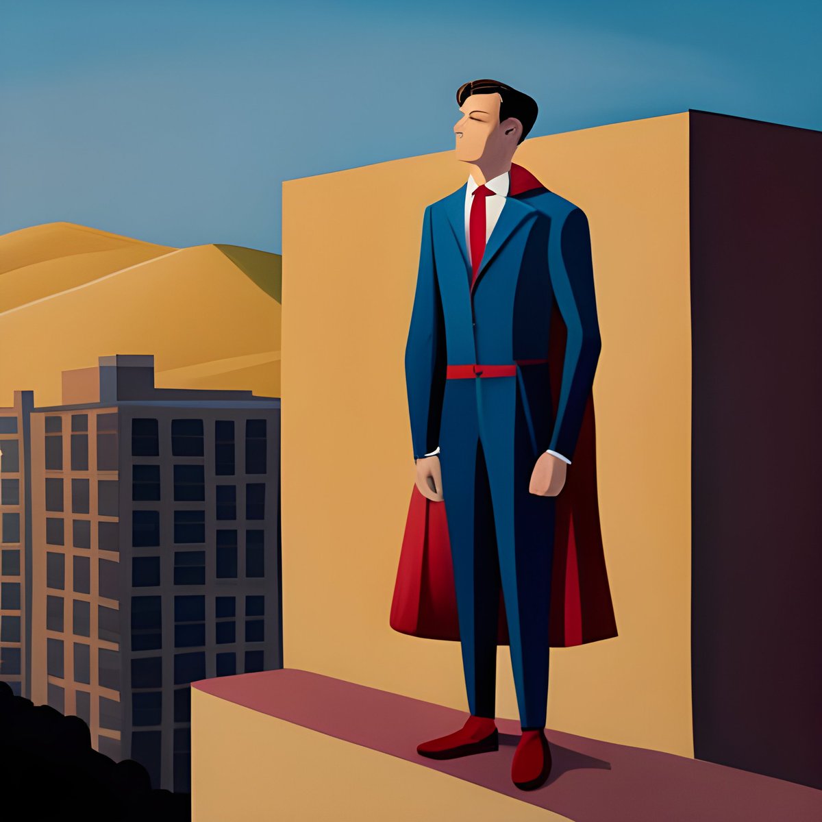 "Everyday hero" made with SDXL using  <a href="/NightcafeStudio/">NightCafe Studio</a> - this stuff is absolutely mind blowing.