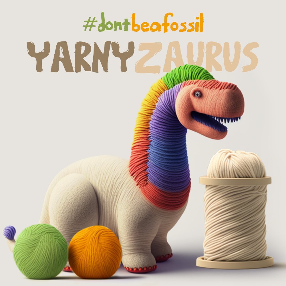 Attention Yarnyzaurus collectors! 
The public mint is officially open 🥳🎉! Don't be a fossil, mint your favorite Yarnyzaurus now! 🦕🧶💎

#NFT #Yarnyzaurus #publicmint #NFTMinting #dinoNFT #dinosaurs