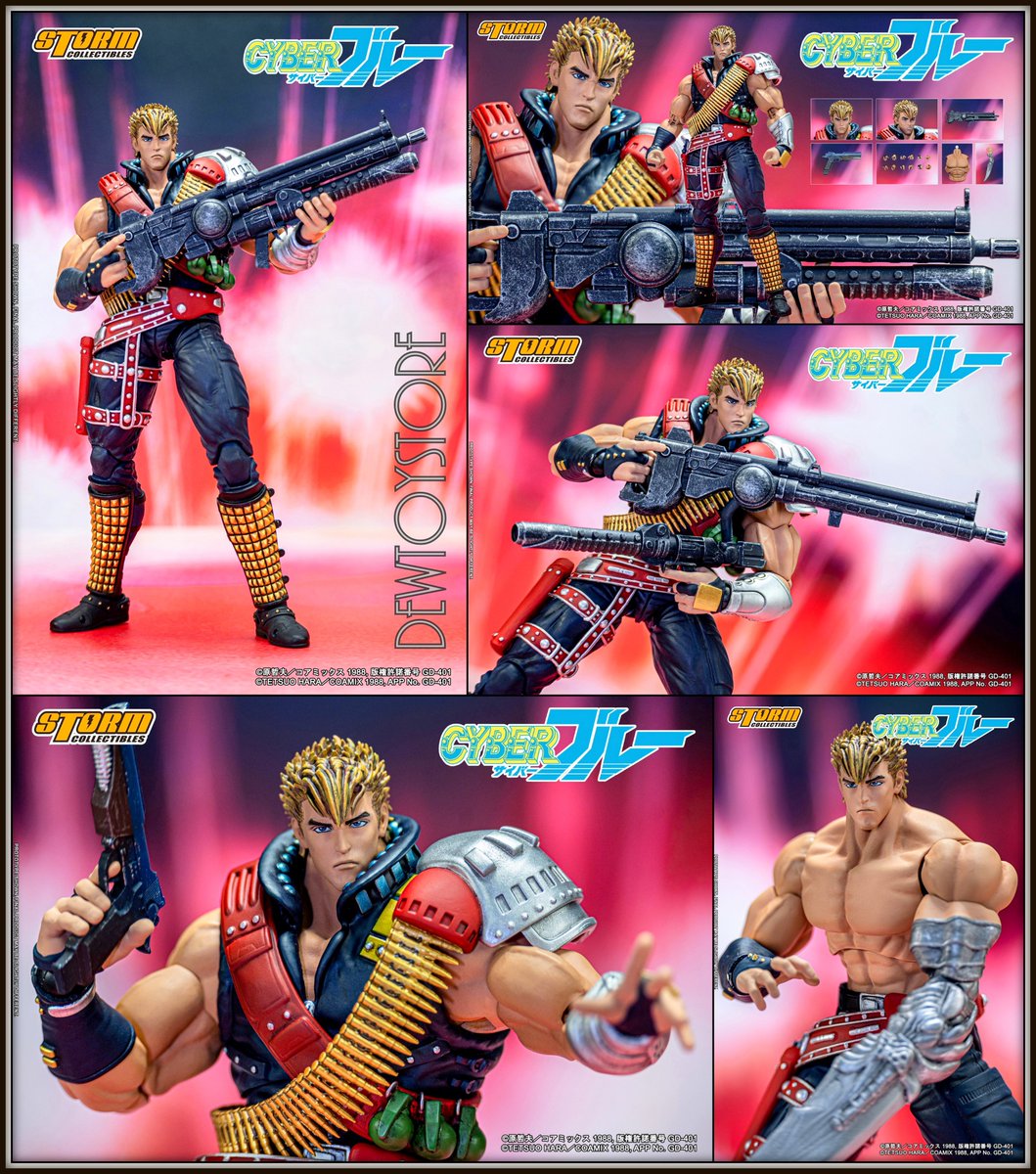 DewToyStore's tweet photo. ⭐️ [𝗣𝗿𝗲-𝗼𝗿𝗱𝗲𝗿] Storm Collectibles Toys 1/12 Scale Action Figure - THCB01 CYBER Blue - Blue ⭐️
https://t.co/kooFhuttYk

#ohmyprimus #dewtoystore #ActionFigures #actionfigure #onesixth #onesixthscale #onesixthfigure #hottoys #stormcollectibles #CYBERBLUE #blue https://t.co/EOqkHk1svK