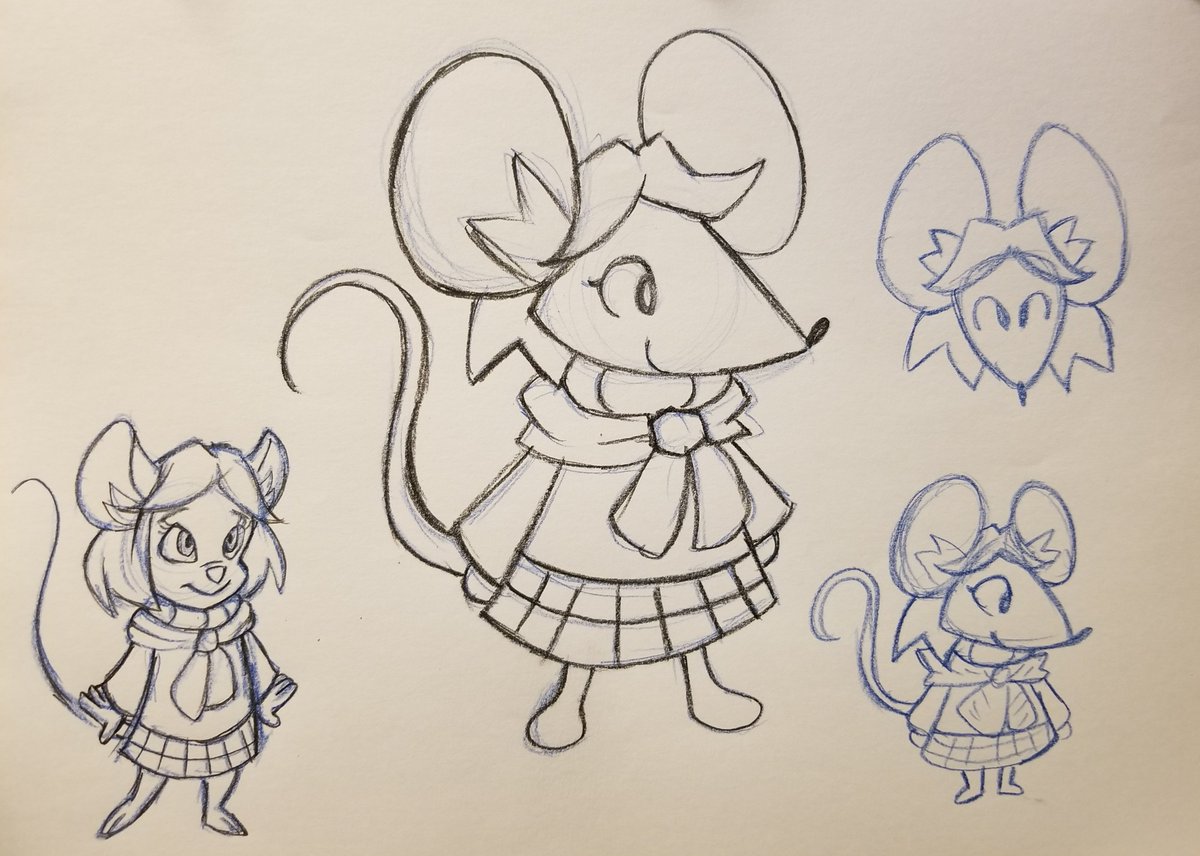 hauntedstudio's tweet photo. I'm all for the rise of Mouse Ashley
(Bonus: Gadget Ashley) https://t.co/i8NarEY4XI