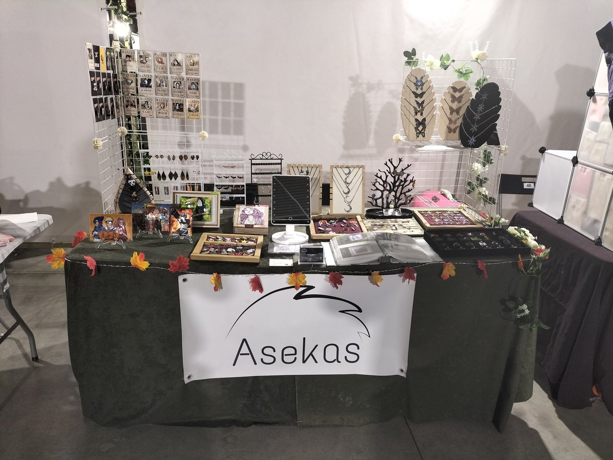 AmyAsekas's tweet photo. Nos vemos en la Expotaku Salamanca, stand A029 uwu https://t.co/FjKBzAmDOf