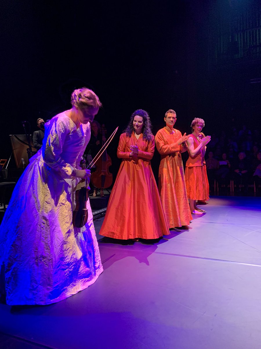 DonaldaPelton's tweet photo. We went to our very 1st opera — Stabat Mater @edmontonopera!

It was a beautiful, imitate &amp; moving experience.This unique opera started back stage &amp; then the rest of the experience had us seated on stage!

Amazing vocals &amp; a passionately choreographed dance performance! 

BRAVO!! https://t.co/z41tS00yQk
