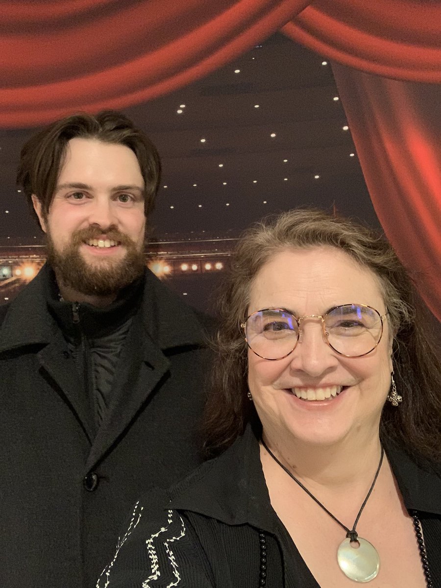 DonaldaPelton's tweet photo. We went to our very 1st opera — Stabat Mater @edmontonopera!

It was a beautiful, imitate &amp; moving experience.This unique opera started back stage &amp; then the rest of the experience had us seated on stage!

Amazing vocals &amp; a passionately choreographed dance performance! 

BRAVO!! https://t.co/z41tS00yQk