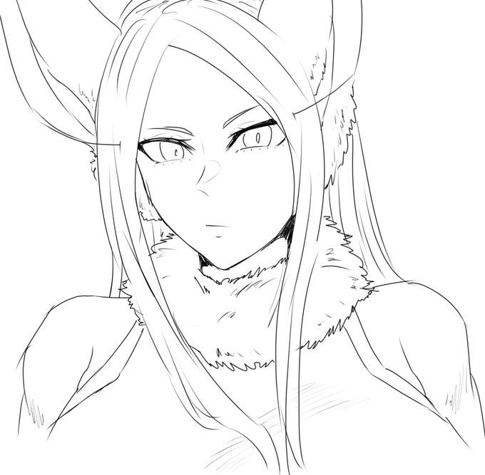 過去最強に美人に描けてる 