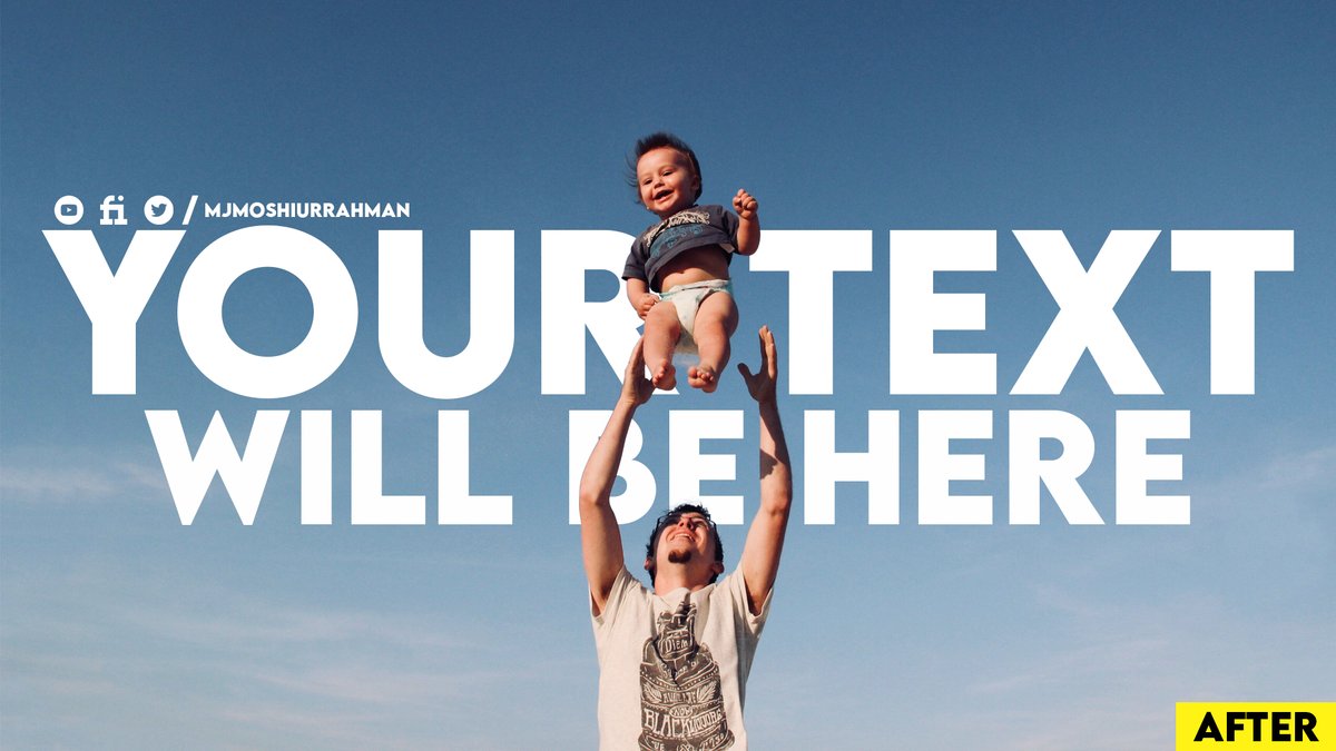 MjmoshiurRahman's tweet image. Text behind object - father and child
#textbehindobject
#photo