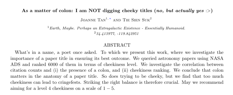 pixelbrew_'s tweet image. How cheeky is your paper title?
arxiv.org/abs/2303.17059

#Ads 
#arXiv