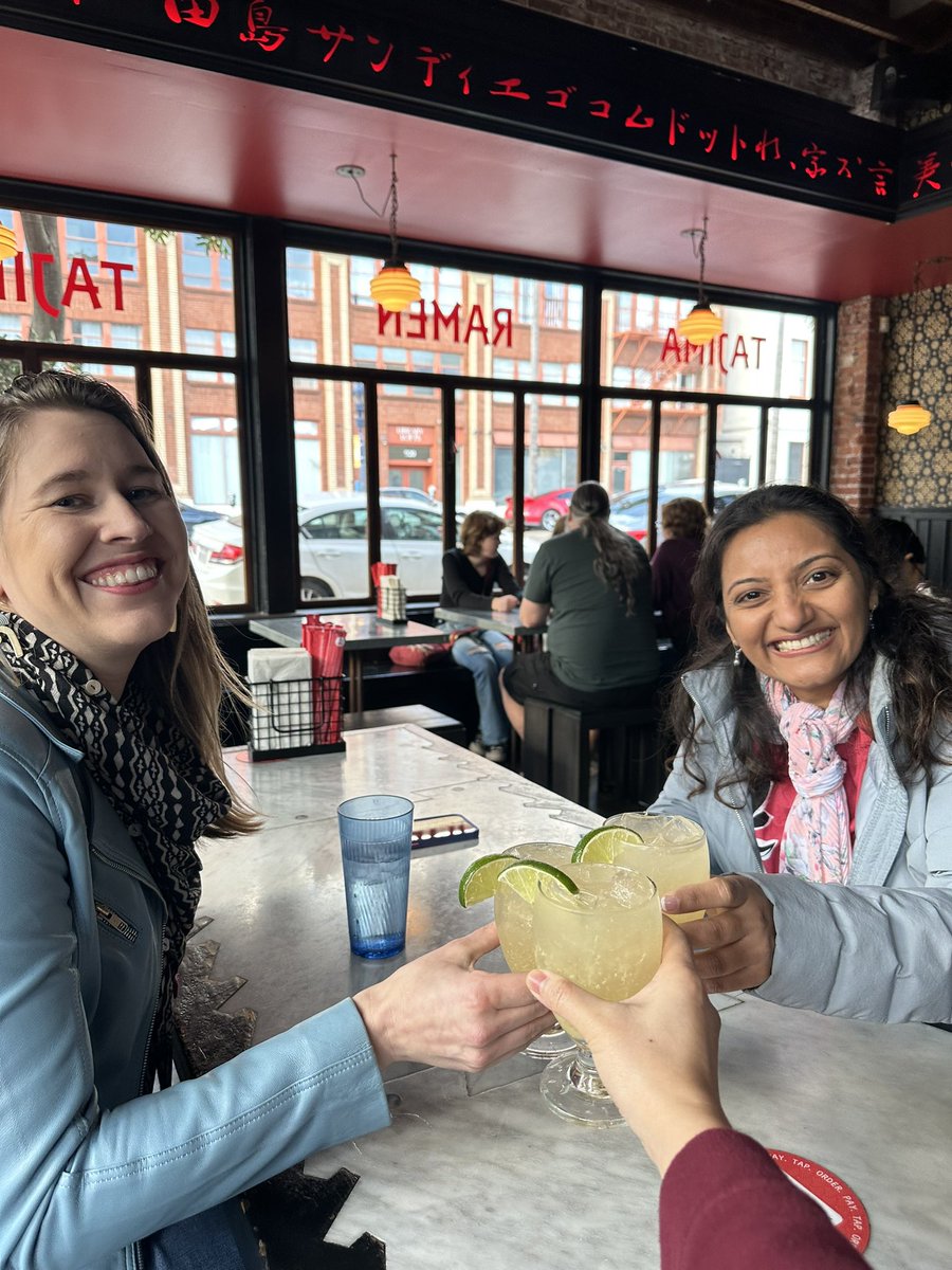 Enjoying San Diego one bite at a time! 🍜 Had to take our kidney and PICU crew to one of my fav ramen spots #Tajima for great eats and even better company! 😍🤪 #AKICRRT2023 #muleMe @MonicaVivek @CatherineJ20 @ThadaniSameer @LWCasey615 @KD810 @BCMPedsRenal