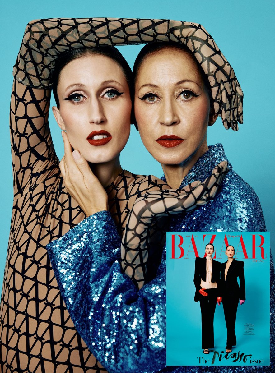 *NEW* #PatCleveland y su hija #AnnaCleveland para @harpersbazaarES