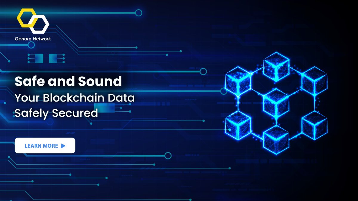 Secure your blockchain data with Genaro Network and enjoy peace of mind 🔐

#Blockchain  #CloudStorage #Clouds #Storage #cloudsecurity #security #Cloudspace #space #Encrypt #Cryptos #CryptoMarket #cryptocurrency #GenaroNetwork #Genaro #Network #GNX