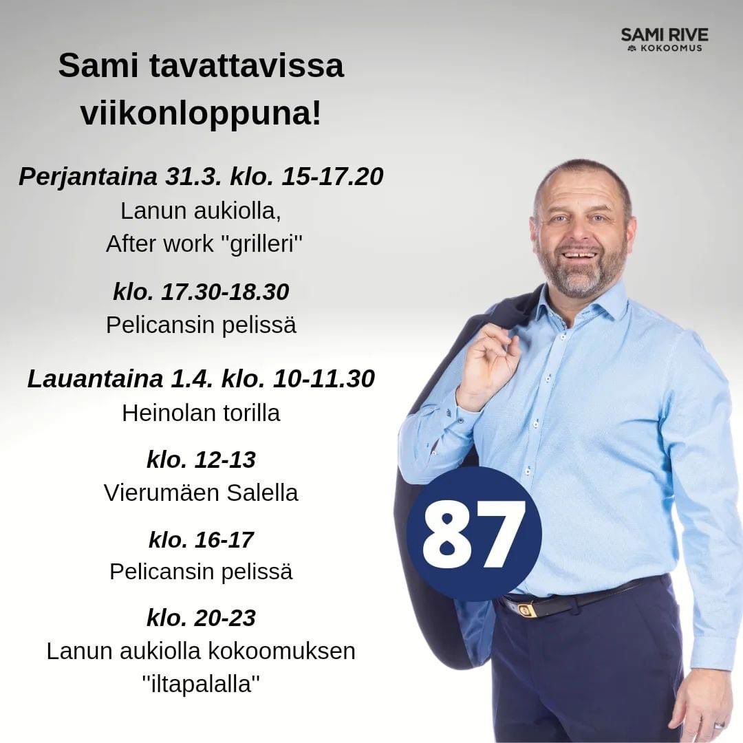 Kampanja on loppumetreillä, tule moikkaamaan💙