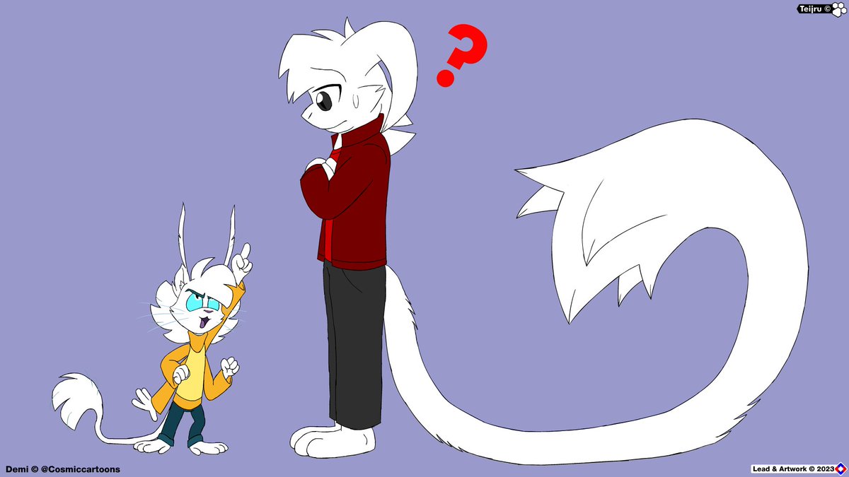 <a href="/cosmicartoons/">Cosmic</a> What the? Who's this small creature now?