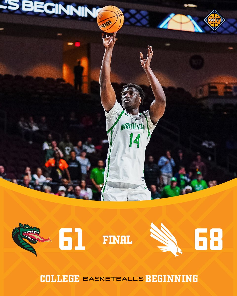 FOR THE FIRST TIME IN SCHOOL HISTORY, NORTH TEXAS WINS THE NIT! 🏆 

<a href="/MeanGreenMBB/">UNT Basketball</a> | #NIT2023 | #NITMBB
