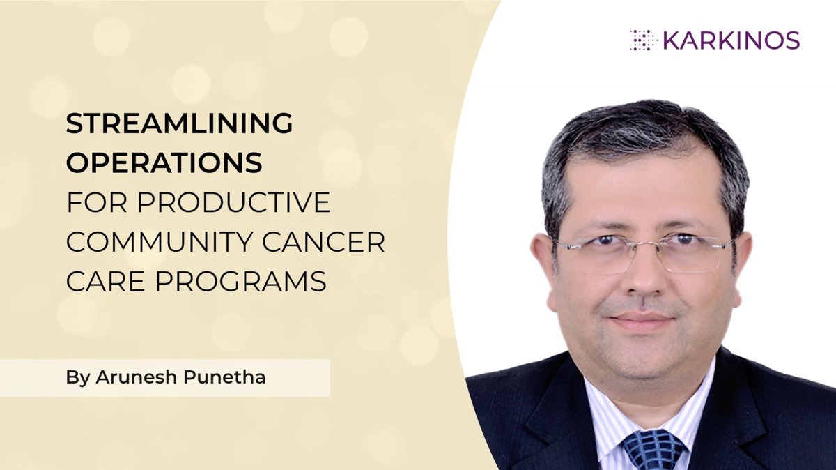 karkinoshealth's tweet photo. Arunesh Punetha, Director - Operations, @karkinoshealth, explains why a clear operational strategy is required to conduct community cancer screening at scale.
Read more: https://t.co/bqHCAuqCMv
#CancerAwareness #EarlyDetection #CancerPrevention #CancerCare #CancerScreening https://t.co/pDy5g7ACvG