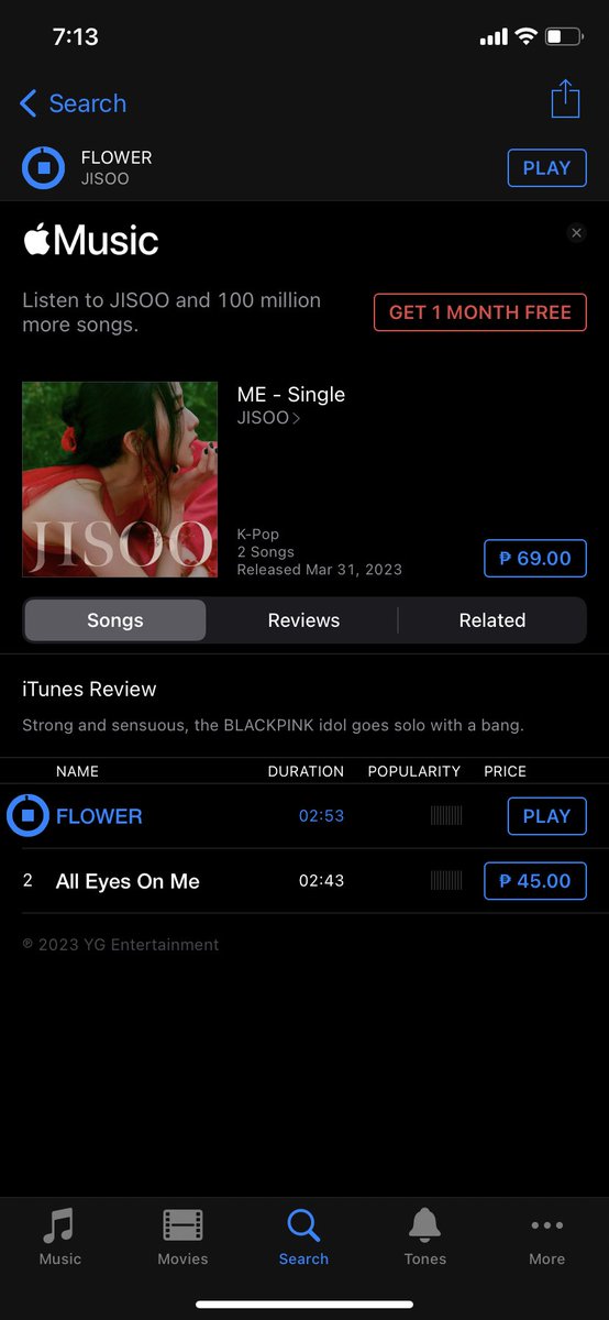 haven_lia's tweet photo. Will buy All Eyes On Me later. Focus on Flower!

SOLOIST JISOO DEBUT 
#JISOO_Blooming_With_ME 
#꽃처럼_피어난_지수_솔로 https://t.co/ff4ig4Iv0f