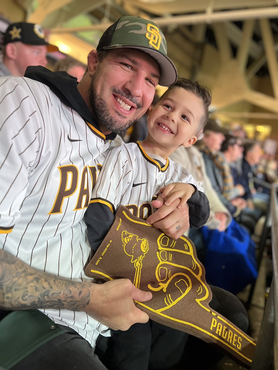 Brendan Schaub on Twitter "Rainy MLB opening day Padres game with my