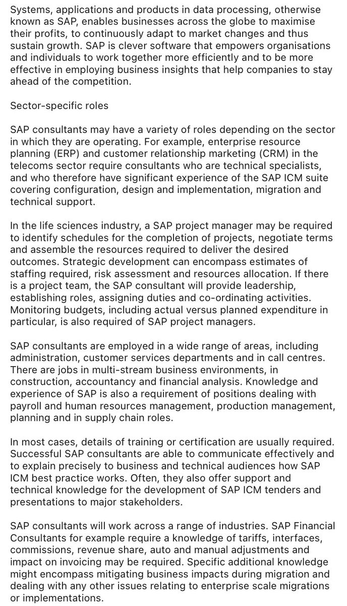 KPHB_Kurradu's tweet image. What does a #SAP_consultant do ?? -@Sap4Telugu