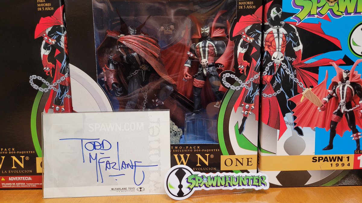 pogoman's tweet image. Any #Spawn fans? :)
#SpawnHunter 
#SpawnHunterCollection 
The One and Only