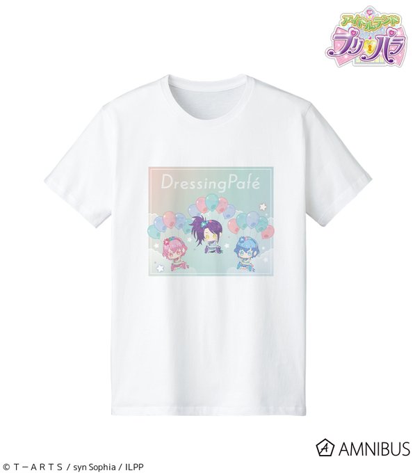 【在庫販売】『アイドルランド プリパラ』「DressingPafé POPOON Tシャツ/メンズ」が在庫復活しました！