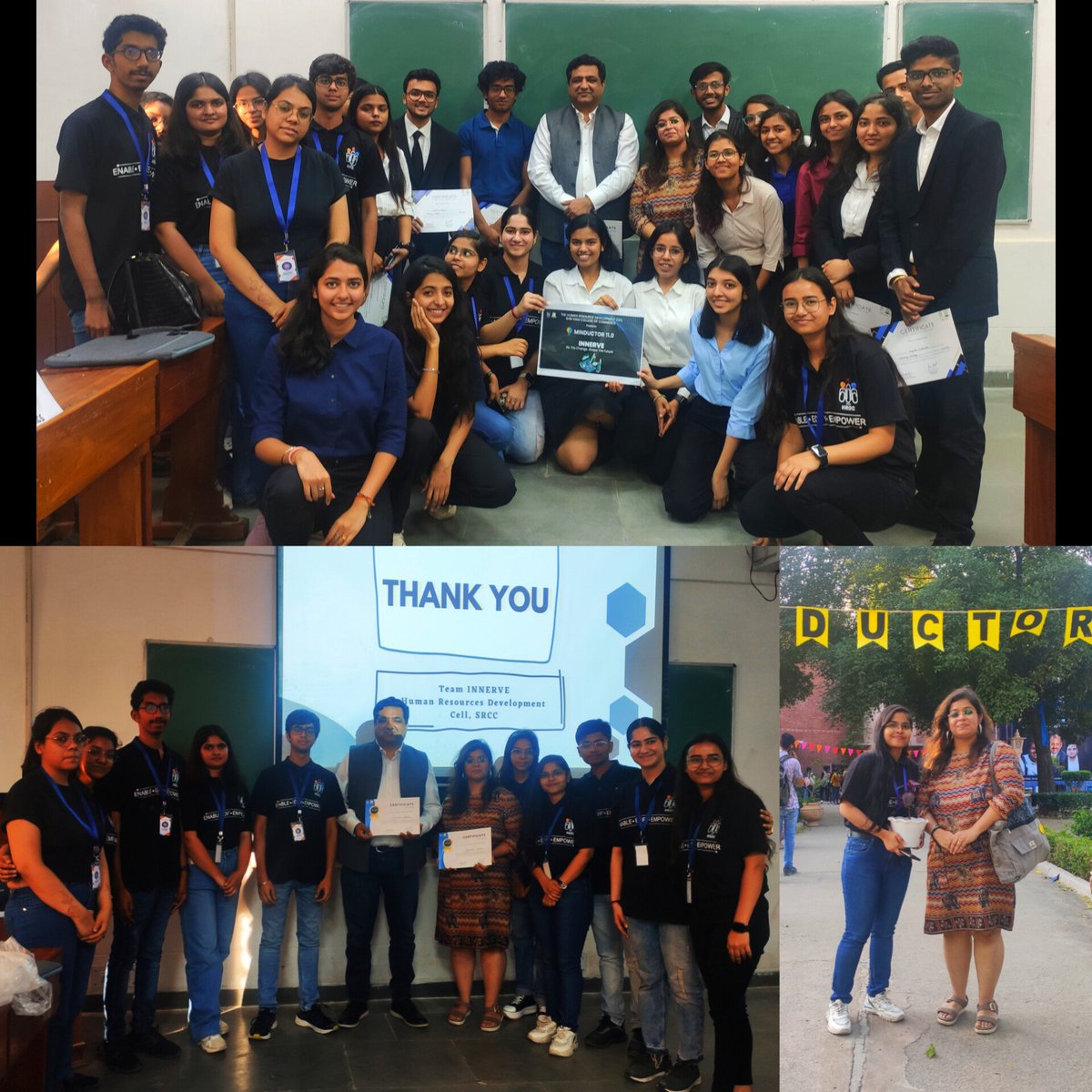 SLivelihood's tweet photo. It was a lovely experience evaluating the finalists of #INNERVE - Be the Change, Shape the future #B-Plan Competition organised by @hrdc @srccofficials @delhiuniversityoffical in the 11th edition of the annual fest #MINDUCTOR.
#businessplan #sociopreneur #innovation #inovate https://t.co/YhRuTB9W88