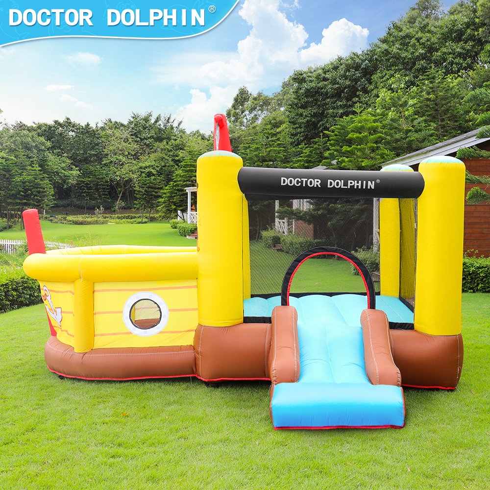 DoctorDolphin_'s tweet image. DOCTOR DOLPHIN Pirate Ship Jumping Castle🏰
If your child dreams of experiencing being a pirate, 
this inflatable pirate ship is 100% suitable for them. 
Get ready with flags and pirate hats, and set sail on an adventure today!
doctordolphin.cn
#doctordolphin #bouncers
