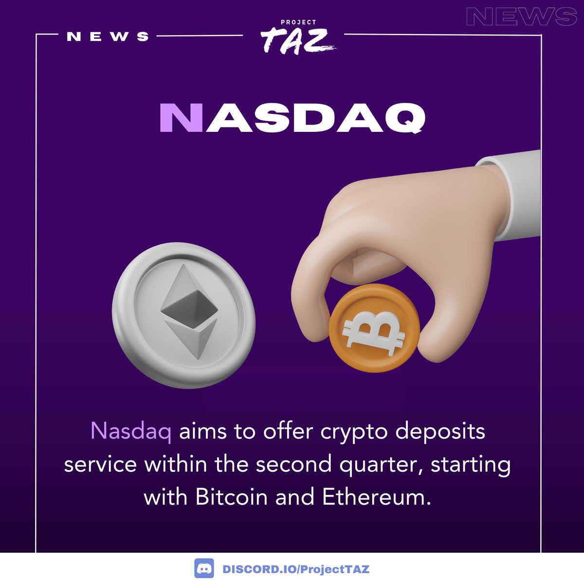 TazmanianNFT's tweet photo. Data is important to you? If yes, join our discord & claim @scholar role to get the up-to-date notified daily at our new feature #Taznews.
Like & RT this post, 3 WL will be given away (Twitter picker) in 48hrs.
#Taz #ProjectTAZ #cnft #news #update #academy #discord https://t.co/vQHHxE1LVv