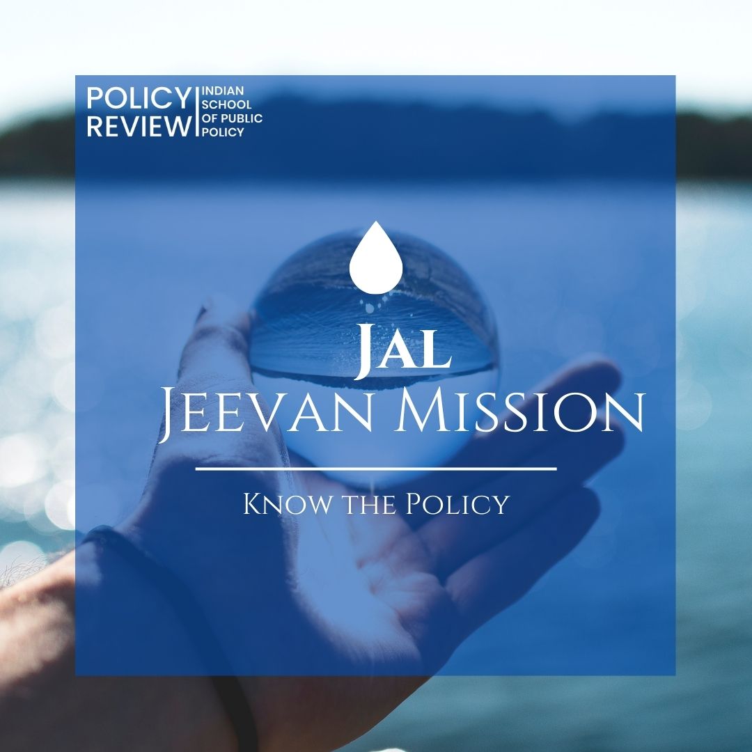 IsppPolicy's tweet image. #KnowThePolicy
Jal Jeevan Mission was launched in 2019 with the aim of providing safe &amp;amp; adequate drinking water through individual household tap connections by 2024 to all households in rural India. The programme aspires to create jan andolan for water,thus making it everyone's/1
