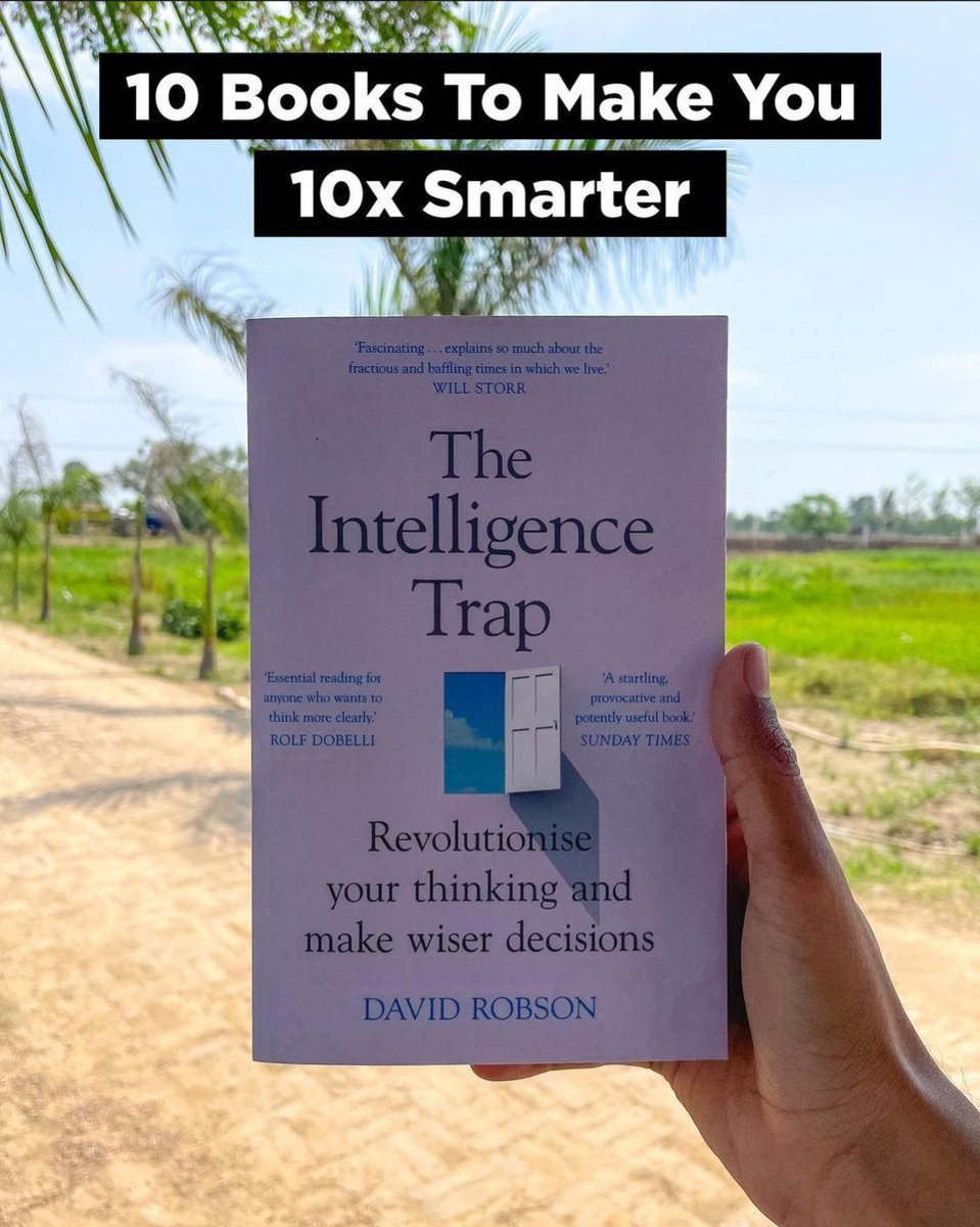 10 Books To Make You 10x Smarter 1. Thread from Succeeded Mind SucceededMind Rattibha
