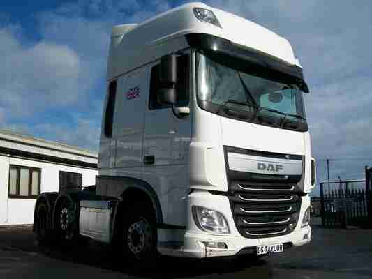 2017 DAF XF EURO 6 510 BHP SUPER SPACE CAB 6X2 UNIT dlvr.it/Slm8rF