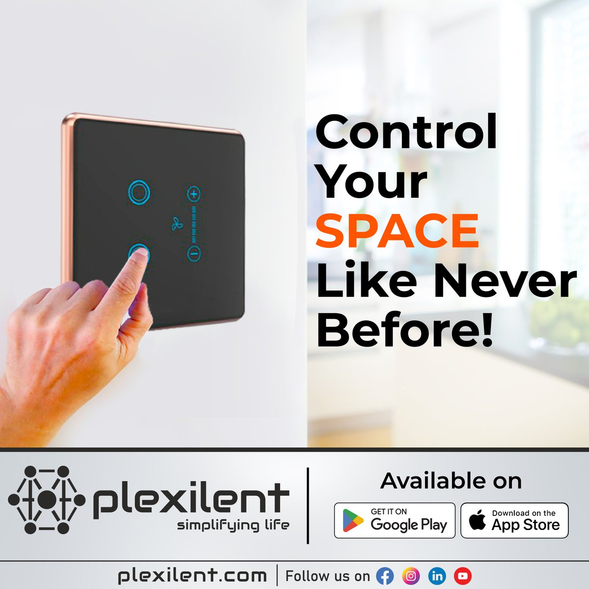 lumens_tech's tweet image. Total Control at Your Fingertips: Smart Switches that Transform the Way You Interact with Your Space!
.
.
#SmartSwitches #HomeAutomation #SmartHome #InternetOfThings #ConnectedHome #EnergyEfficiency #VoiceControl #HomeTechnology #Innovation #SustainableLiving