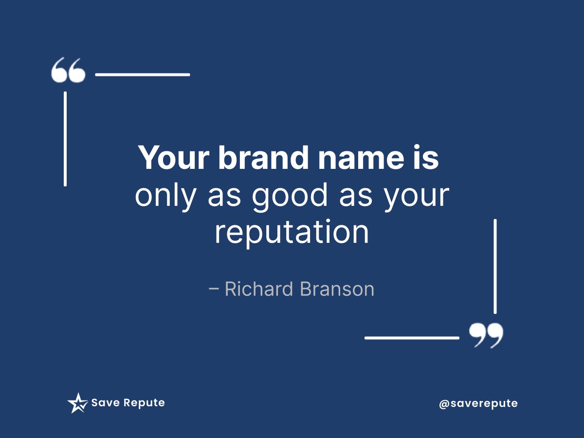 Saverepute's tweet photo. Protect your brand, and build a solid reputation. Your success depends on it.
.
.
.
#onlinereputation #reputationmanagemet #reputationmanagementserices #reputationmanagemnetcompany #saverepute #reputationmanagementmarketing #reputationmanagementonline #reputatioance https://t.co/rAC6hto5jA