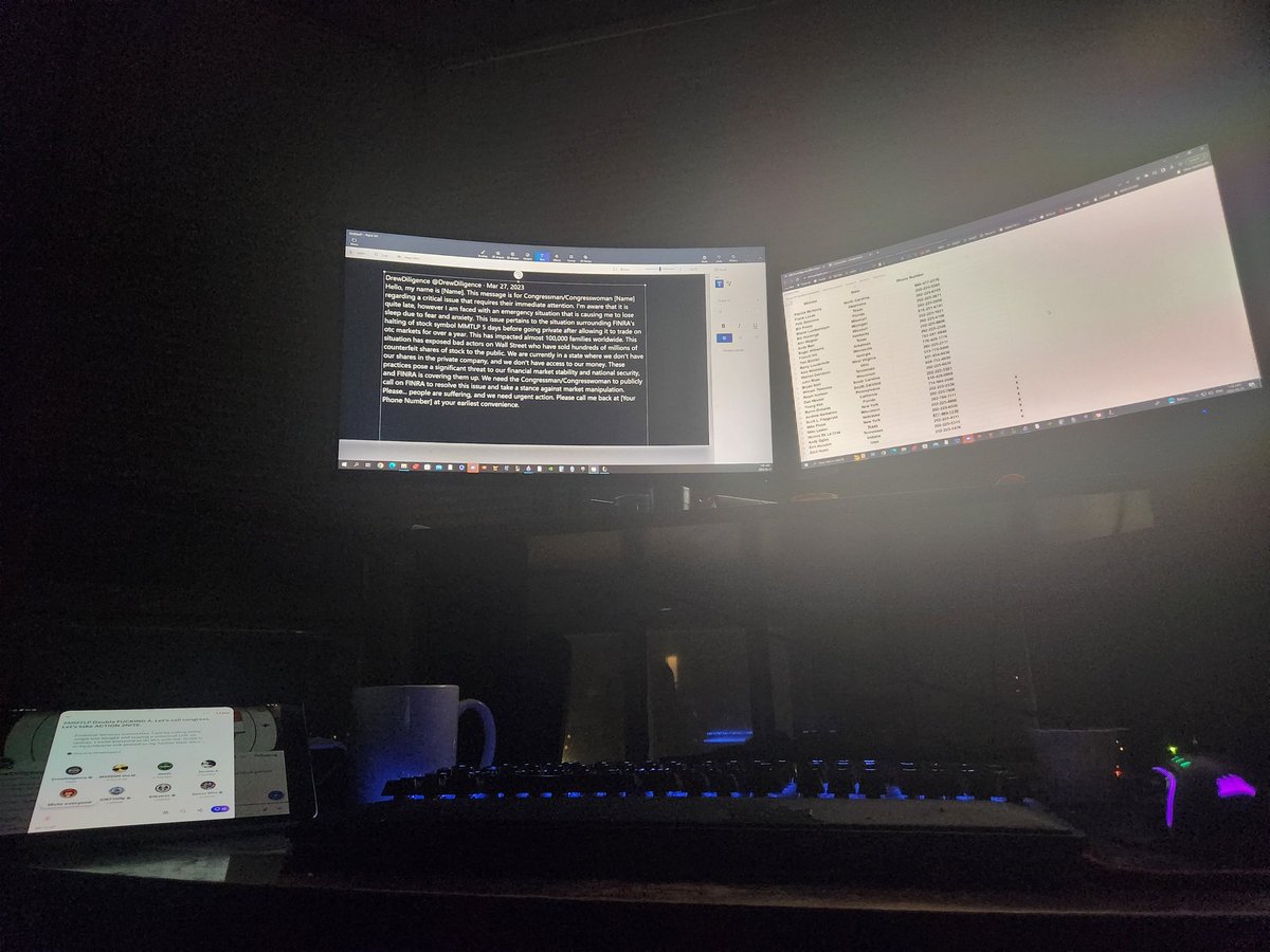 MARDÜK the META® Guy (@metaguymarduk) on Twitter photo $MMTLP Holy shit this is easy! I'm feeling fired up tonight! We must make our calls, family! #FINRAfraud robbed us! Thank you for the templates <a href="/FreeCommercials/">DrewDiligence</a> ! $MMTLP Holy shit this is easy! I'm feeling fired up tonight! We must make our calls, family! #FINRAfraud robbed us! Thank you for the templates <a href="/FreeCommercials/">DrewDiligence</a> !
