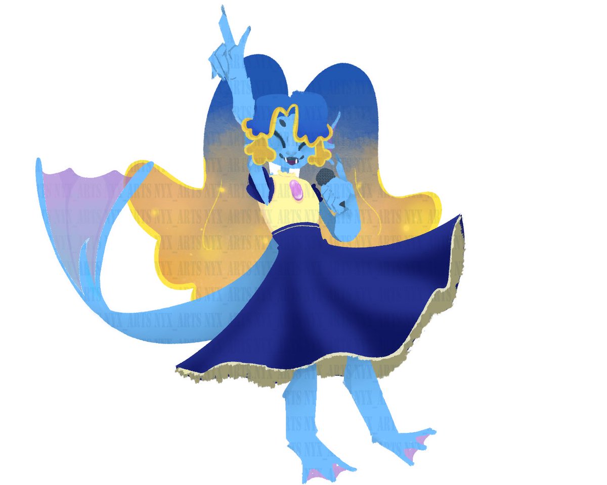 _NyxArts's tweet photo. It’s my baby girl Finnigan! #MonsterGirls #CLIPSTUDIO https://t.co/jLgDX2DoBo