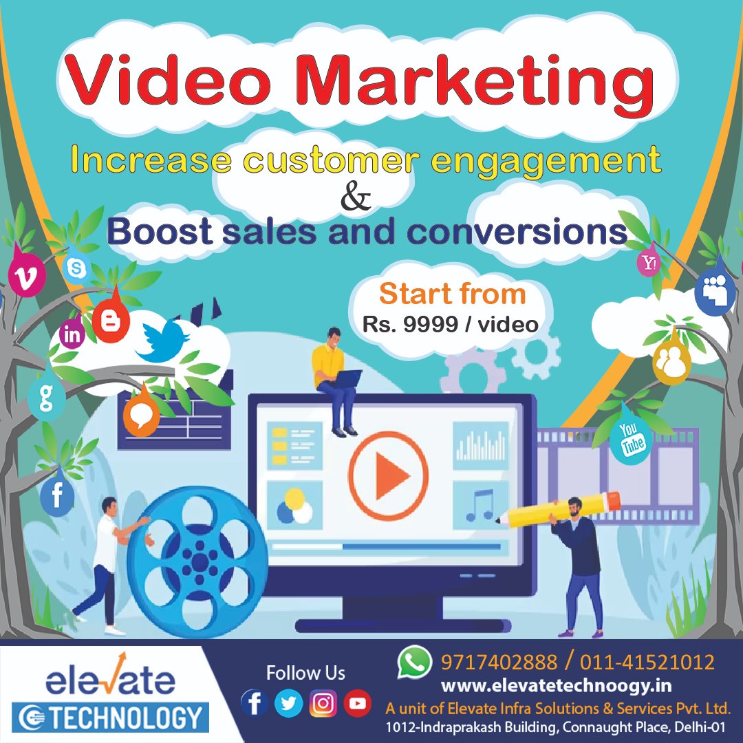 elevateiss's tweet photo. best video marketing service in india
https://t.co/BAXKFb76pA https://t.co/bT1ifxJY9d
