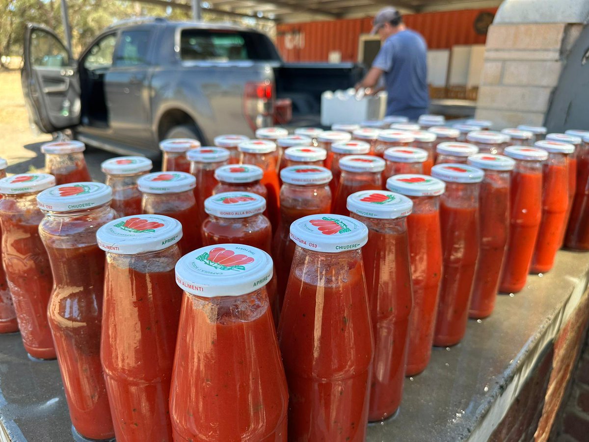 fiona_basile's tweet photo. Our annual Basile &amp; Co Passata-making Day, held in country Victoria, is a special time to deepen our family ties and traditions, and to connect to our Italian culture and heritage. And we have fresh tomato sauce for the year! https://t.co/EcW07SIQVA @SBSFood @ilglobonews join us! https://t.co/prYIdPLxg5