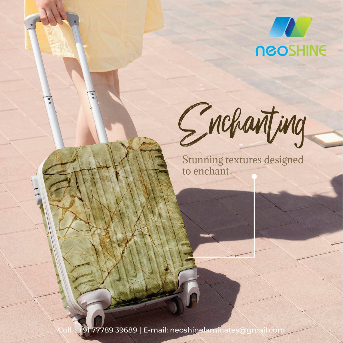 NeoLaminates's tweet image. Experience the enchantment of stunning textures with our premium laminate designs. Elevate your space with our exquisite craftsmanship and unparalleled quality. Choose us for lasting beauty.

#laminatedesigns #elevateyourSpace #neonshinelaminates #laminates #homedesign