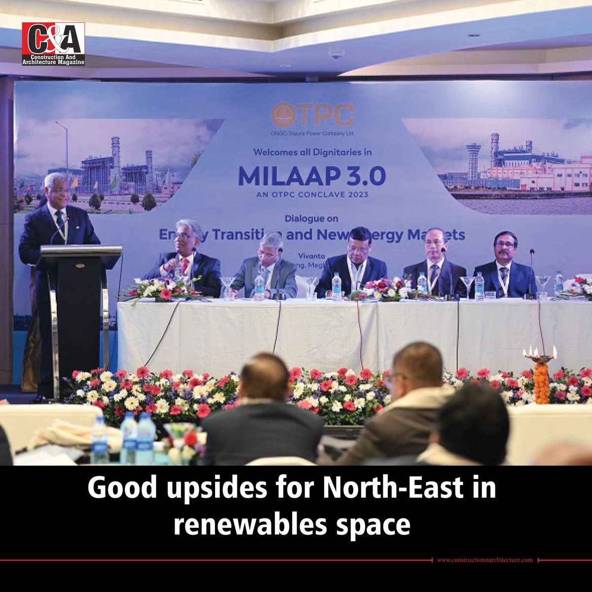 cnamagazine's tweet image. North East beneficiary states of Palatana Project have appreciated the annual knowledge sharing event &amp;amp; due to positive feedback OTPC has annualized the event

#stakeholder #ecosystem #OTPC #leadership #project #northeastindia #architecture #canda #candamagazine #magazine