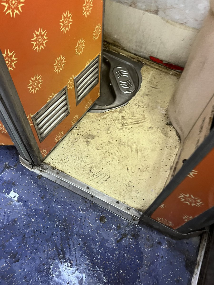 DeepanwitaBera's tweet photo. Why Shatabdi is getting worse day by day?
Condition of New Delhi - Kalka Shatabdi express within 1h of running the train from New Delhi. Poor service and rude behaviour, open dustbin in front of sink, condition of washroom. #irctc #irctcservice https://t.co/E8zuj0QZNx