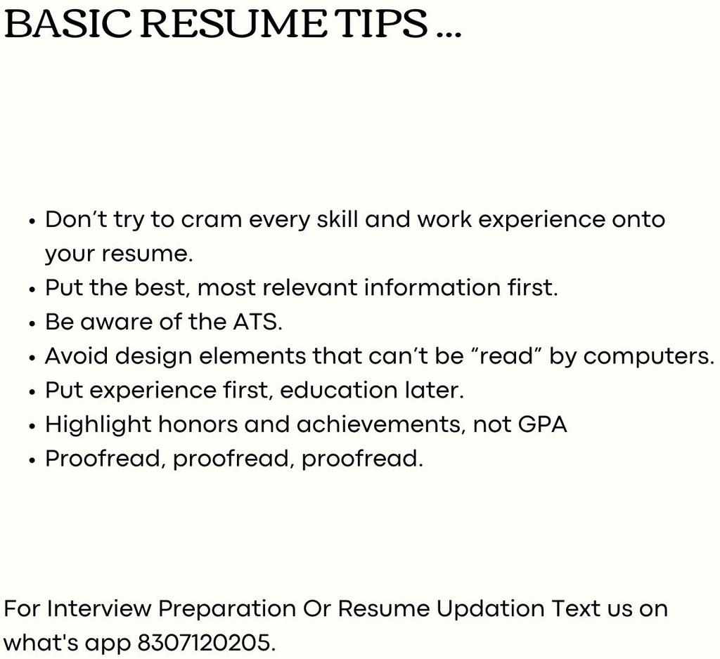 Rakeshsheera's tweet photo. We can helps you regarding Resume Updation &amp; Interview Preparation.

..
..

..

..
#Resume 
#careertips 
#interviewtips 
#IPL2023 
#IPLonJioCinema 
#Dhoni 
#FitnessMotivation 
#AllEyesOnMe 
#TrumpIndictment 
#studyabroad https://t.co/TR00T1FDQn