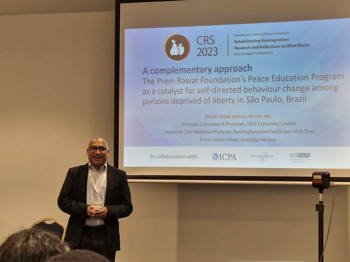 mitzdesai's tweet photo. @TPRF’s #PeaceEducation Program, can be a catalyst for self-determined behaviour change among persons deprived of liberty in #SaoPaulo, #Brazil. 

Survey of 5.8K participants completing course in correction settings with varying levels of re-integration.

https://t.co/W1H65Ac2JC https://t.co/HJtShTGG9l