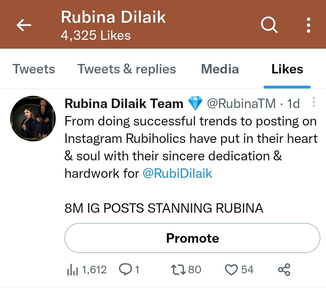 Rubina Dilaik Team 💎 tweet media